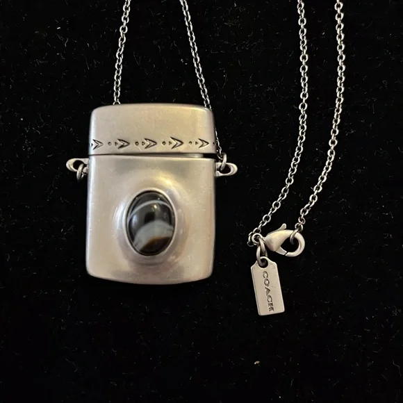 Rare Coach Locket Necklace - Picture 7 of 7